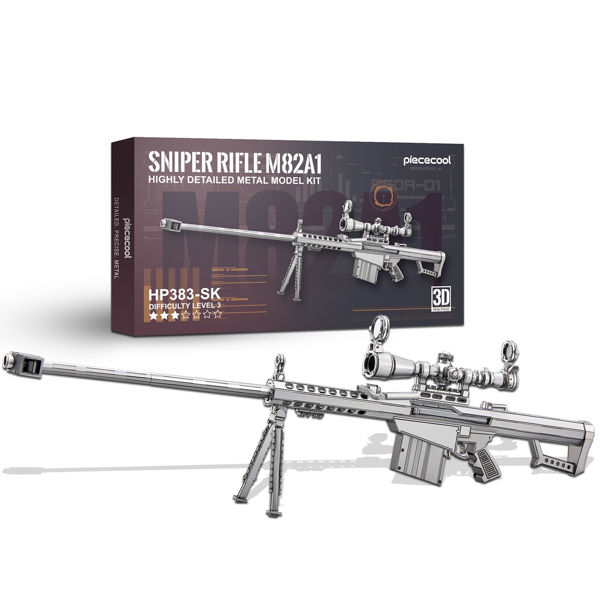 精巧1/3スケール　ミニチュアBARRETT M82A1 ブラック 精巧1/3スケール ミニチュアBARRETT M82A1 ブラック Mini