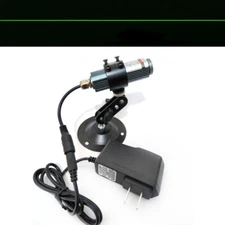 532nm 10mW Line Green Laser Diode Locator Module w/5V Adapter &Holder 25x75mm