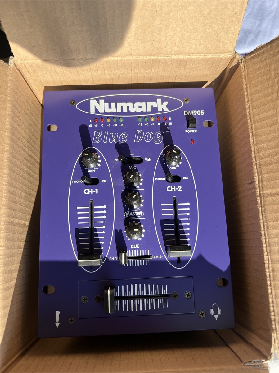 【音出確認済】Numark DM905 Blue Dog DJミキサー DM905 | Numark