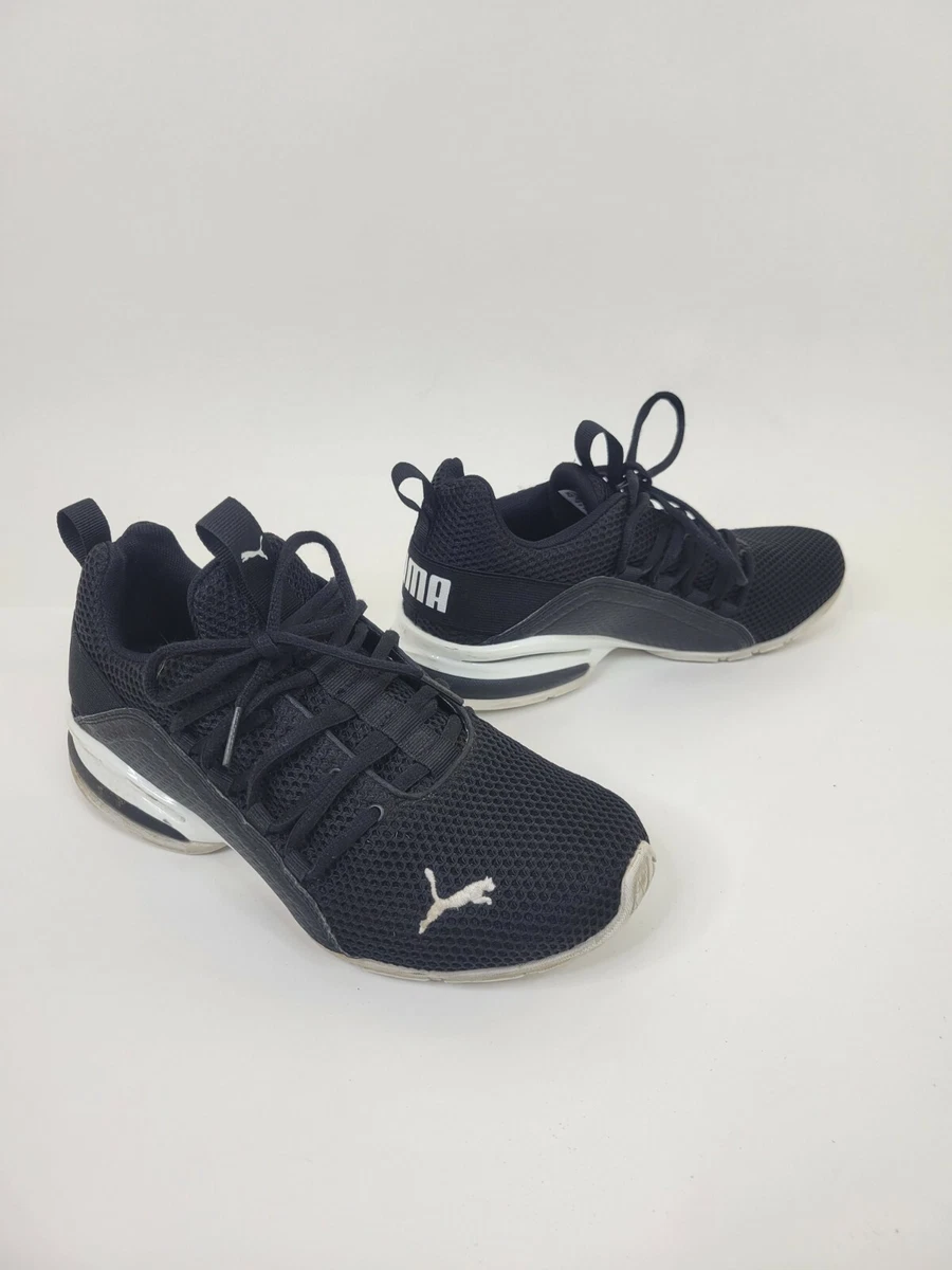 puma men's axelion ls training shoes black