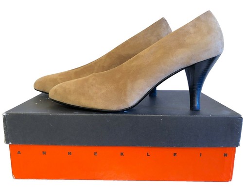 Vintage 1980s Anne Klein for Calderon Leather Suede Boho  display picture 2