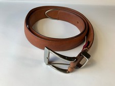 Vintage COLE HAAN Brown Leather Belt