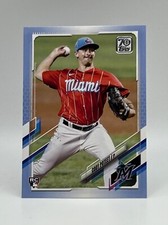 2021 Topps Update CODY POTEET RC Fathers Day Blue /50 #US108 Marlins