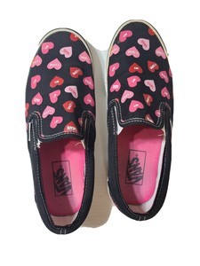 red pink vans