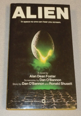 ALIEN Paperback 4-Book Set Alan Dean Foster Aliens Alien3
