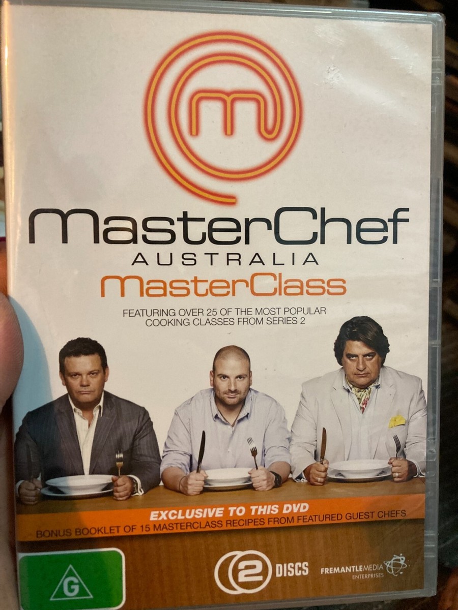 MasterChef Australia Season Masterclass NEW region DVD (food