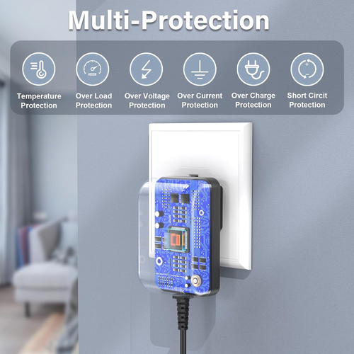 UL Listed Power Cord for PRETTYCARE W100 W200 W300 Cordless Vacuum Charger Repla - Picture 3 of 12
