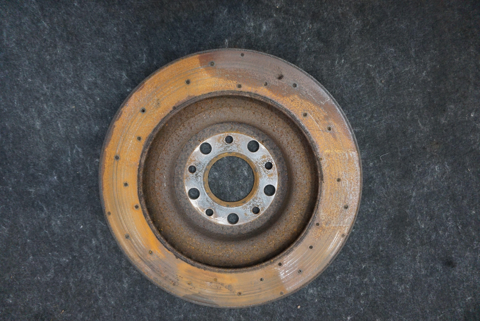 Set 2 Rear Left Right Brake Disk Rotor 670035019 Maserati Quattroporte S 14-17+
