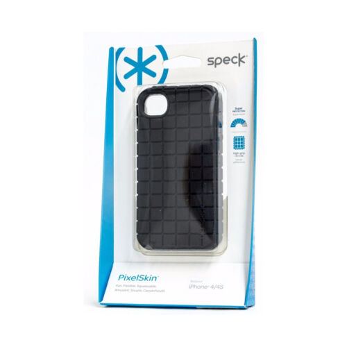 Speck PixelSkin HD Silicone Case for Apple iPhone 4 / 4S (Black) - Picture 1 of 1