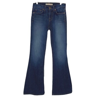 J Brand Women's size 25 Martini Skinny Flare Stretch Denim Blue Jeans 27 x 