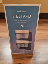 Helia-D Deep Moisturizing Set Day and Night Cream Gel By HYDRAMAX 1.7oz X 2