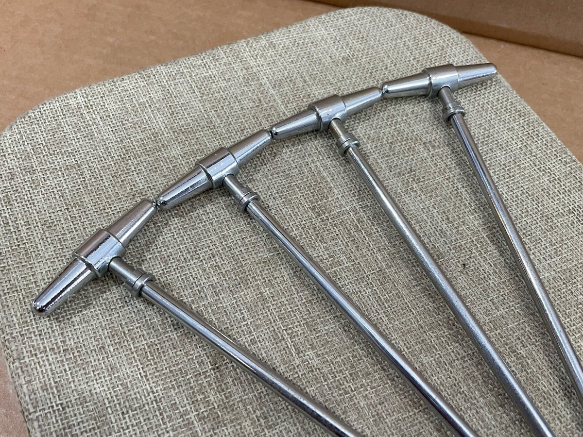 Camco 60s Vintage Oaklawn Badge Era Bass Drum T-Rod Set Nice | eBay