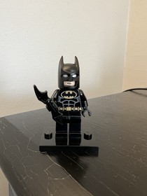 LEGO BATMAN Minifigure 2006 Bat002 Black Suit Black Mask W/Cape 7783 BATMAN