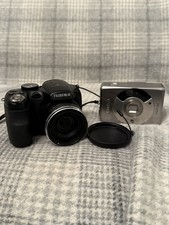 Fujifilm FinePix S Series S1730 12.2MP Digital Camera - SPARES & Canon IXUS Z65