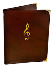 Chormappe A4 Notenmappe Classic Bordeaux  Rol...