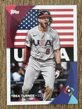 2023 Topps World Baseball Classic - Trea Turner #WBC-12 Philadelphia Phillies