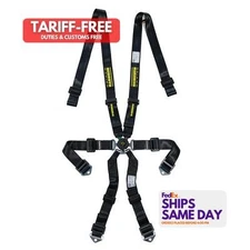 Schroth SR 91152PU O-6, Kit Black 6Pt Harness Profi 2X2 Pull-Up Lap Performance