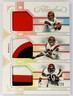 2023 Panini Flawless Esiason Woods Collinsworth  /20 Triple Patch TP-CIN