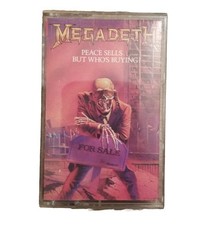 Megadeth: Peace Sells... But Who's Buying 1986 USA Cassette Tape C4-46370