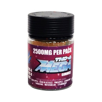 Htc mega gummies 5ct 2500 m g