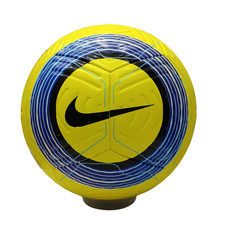 Rare Nike Total 90 Aerow Hi-Vis Yellow Blue Soccer Ball Size 5 Training Match