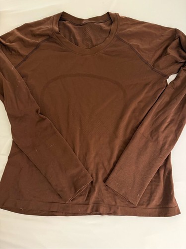 lululemon athletica Women’s swiftly Crew Top - Lava Cake