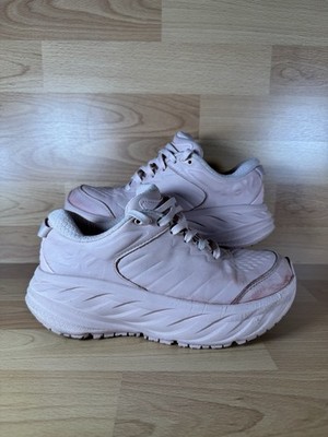Hoka One One Bondi SR Running Shoes Sneakers Women s Sz 7 1110521 Pink