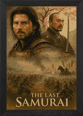 The Last Samurai Movie Poster Framed Wall Art Poster Canvas Print Picture