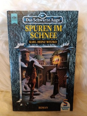 DSA Das Schwarze Auge Roman 20 ''Spuren Im Schnee''Out Of Print Extrem Rar wie Neu