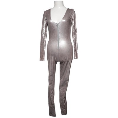 Forplay, Jumpsuit, Größe: S/M, Silber, Elasthan/Polyester, Einfarbig, Damen #pGA