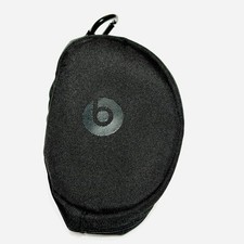 Beats Solo3 Headphone Replacement Carrying Travel Bag With Carabiner Black Clean