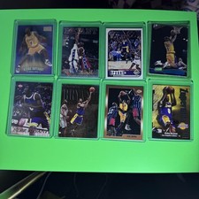 Kobe Bryant 8 Card Lot UD Topps Fleer Lakers