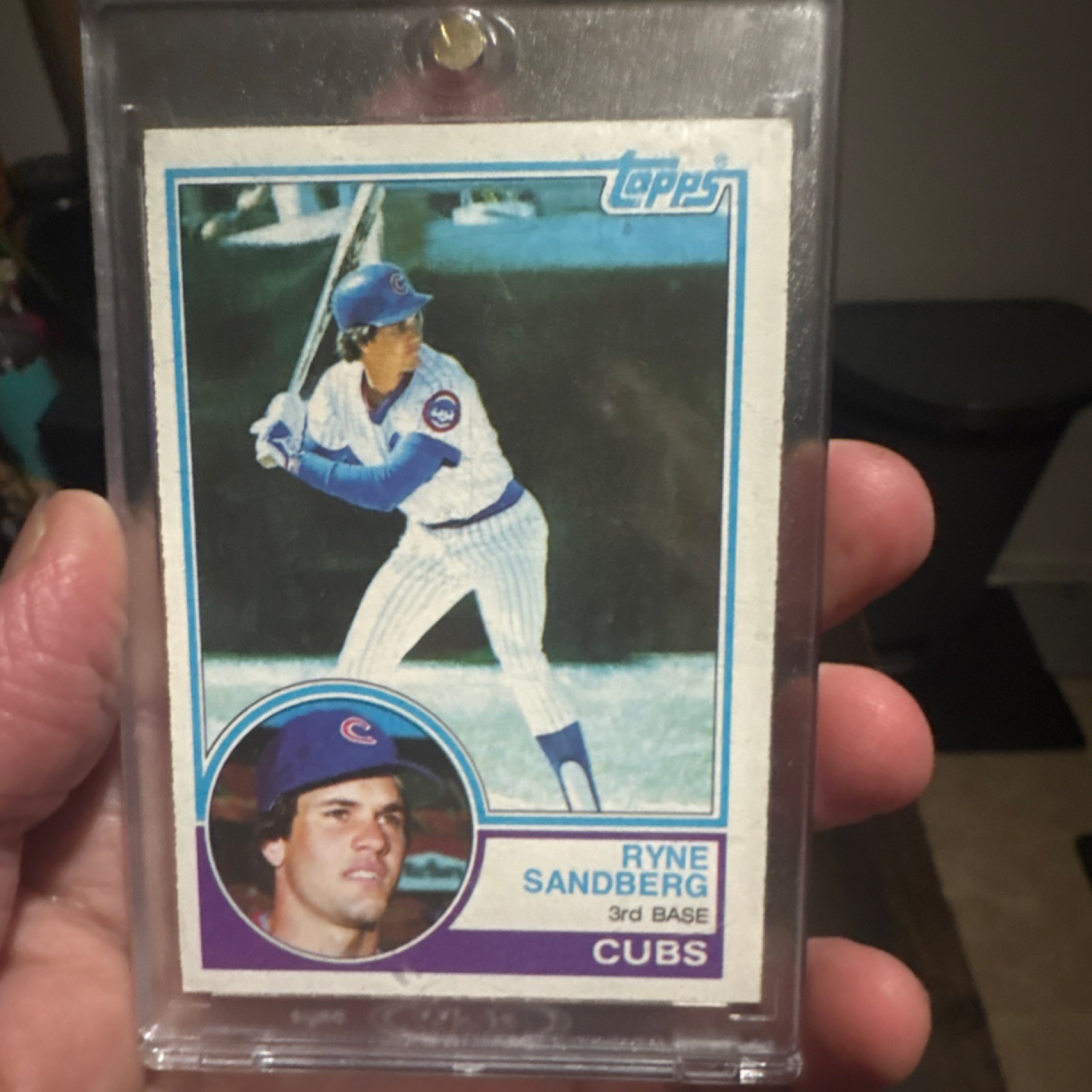 Topps 1983 Ryne Sandberg #83 Rookie Chicago Cubs Baseball Card