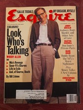 ESQUIRE magazine October 1994 Woody Allen Don Imus Buddy Ryan
