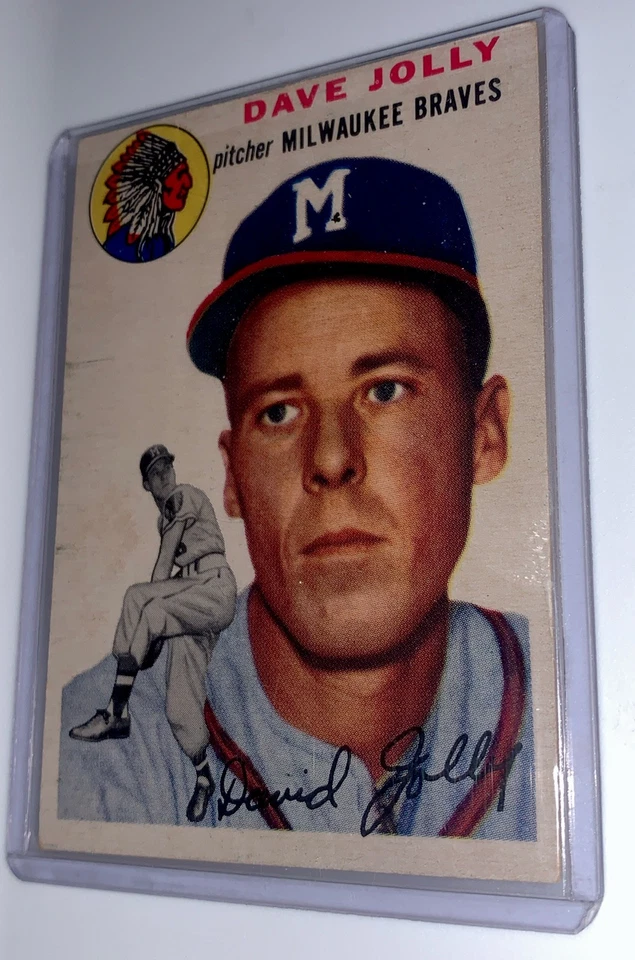 1954 Topps - Dave Jolly #188 (RC) - Image 2 of 4