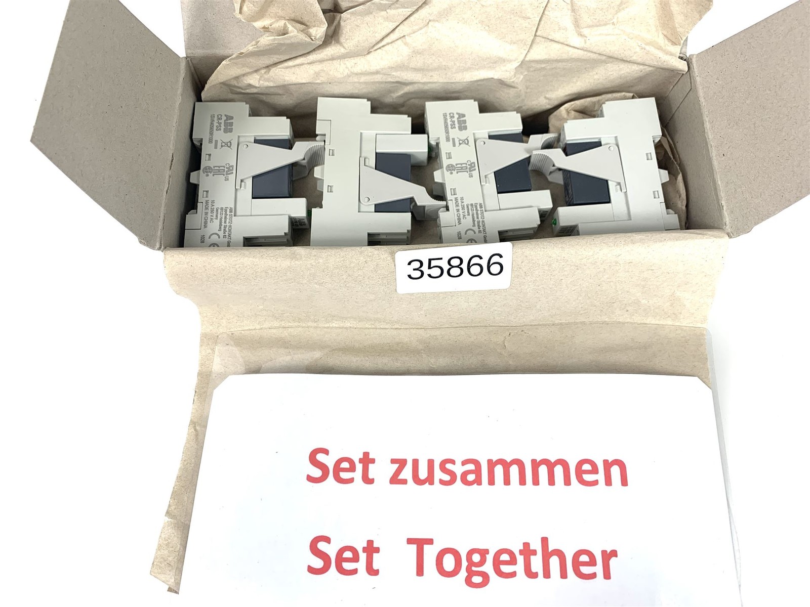 Content 10 Pieces ABB CR-PSS 1SVR405650R1000 Interface Relay