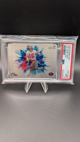 Panini 2024 One Color Blast Joe Montana CB-JMA San Francisco 49ers PSA 9