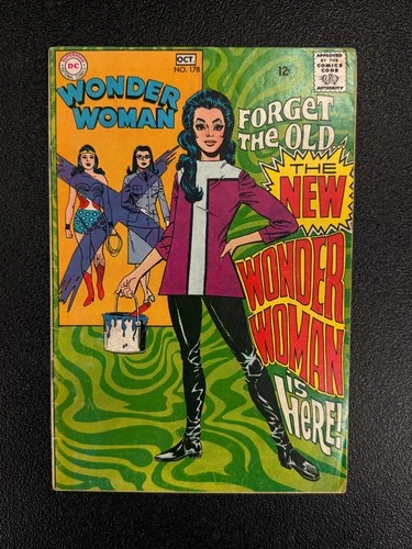 Wonder Woman #178 (DC Comics September-October 1968) Vintage Comic Book