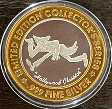 Grand Casino Generic $10 size Silver Strike 1996 Hollywood Groucho Marx New Case