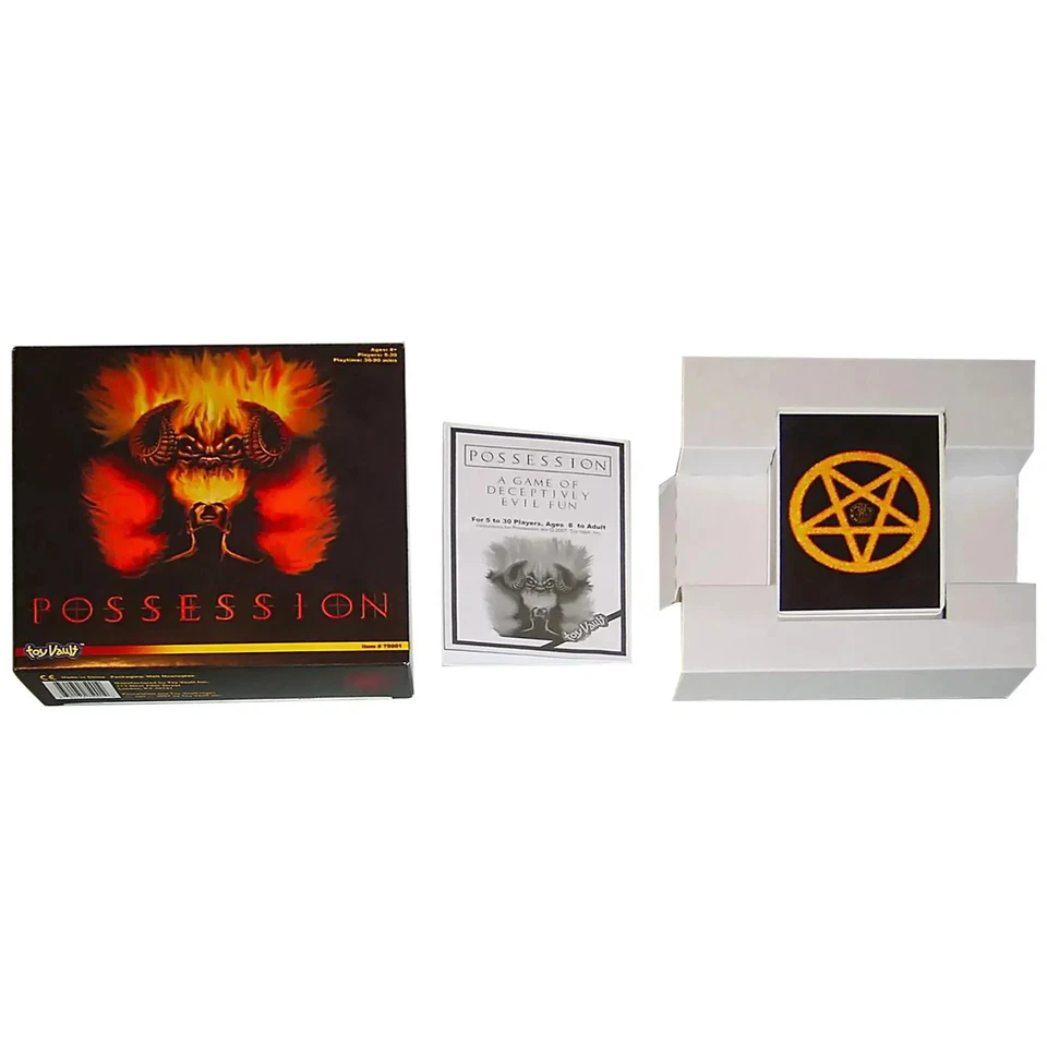 Possession - Juego de Cartas de Terror Cooperativo para Familia y Adultos (5-30 Jugadores, Foto 2 de 4