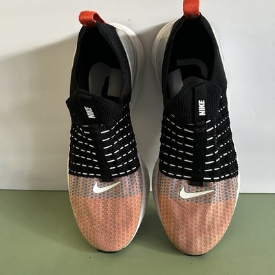 Nike React Phantom Run FK 2 Running Shoes Black Orange DQ7647 001 Men's Size 10