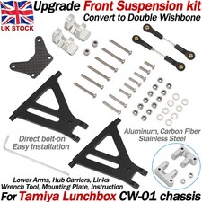 For Tamiya Lunchbox CW-01 Upgrade Pro Independent Front Suspension Kit Lower Arm