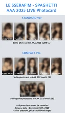 preorder[LE SSERAFIM] SPAGHETTI AAA 2025 LIVE Photocard