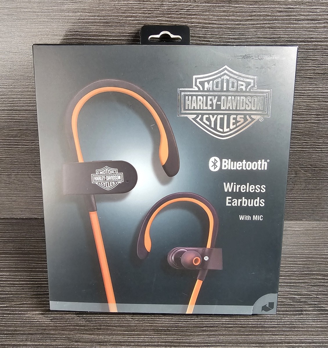 ☆ハーレーダビッドソン純正Bluetoothワイヤレスイヤホンマイク付き☆ HARLEY DAVIDISON MOTOR CYCLE Bluetooth Wireless Earbuds With Mic