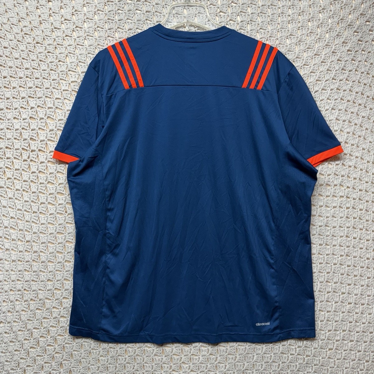 Training Shirt France FFR Climacool 2016 Adidas Rugby T Shirt Mens