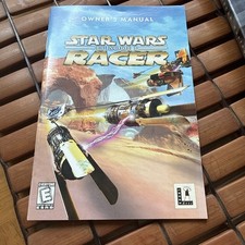 Star Wars Racer Episode 1 Owners Manual for PC