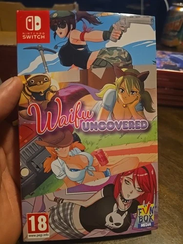 Waifu Uncovered Slip Cover Version Nintendo Switch and Art Cards