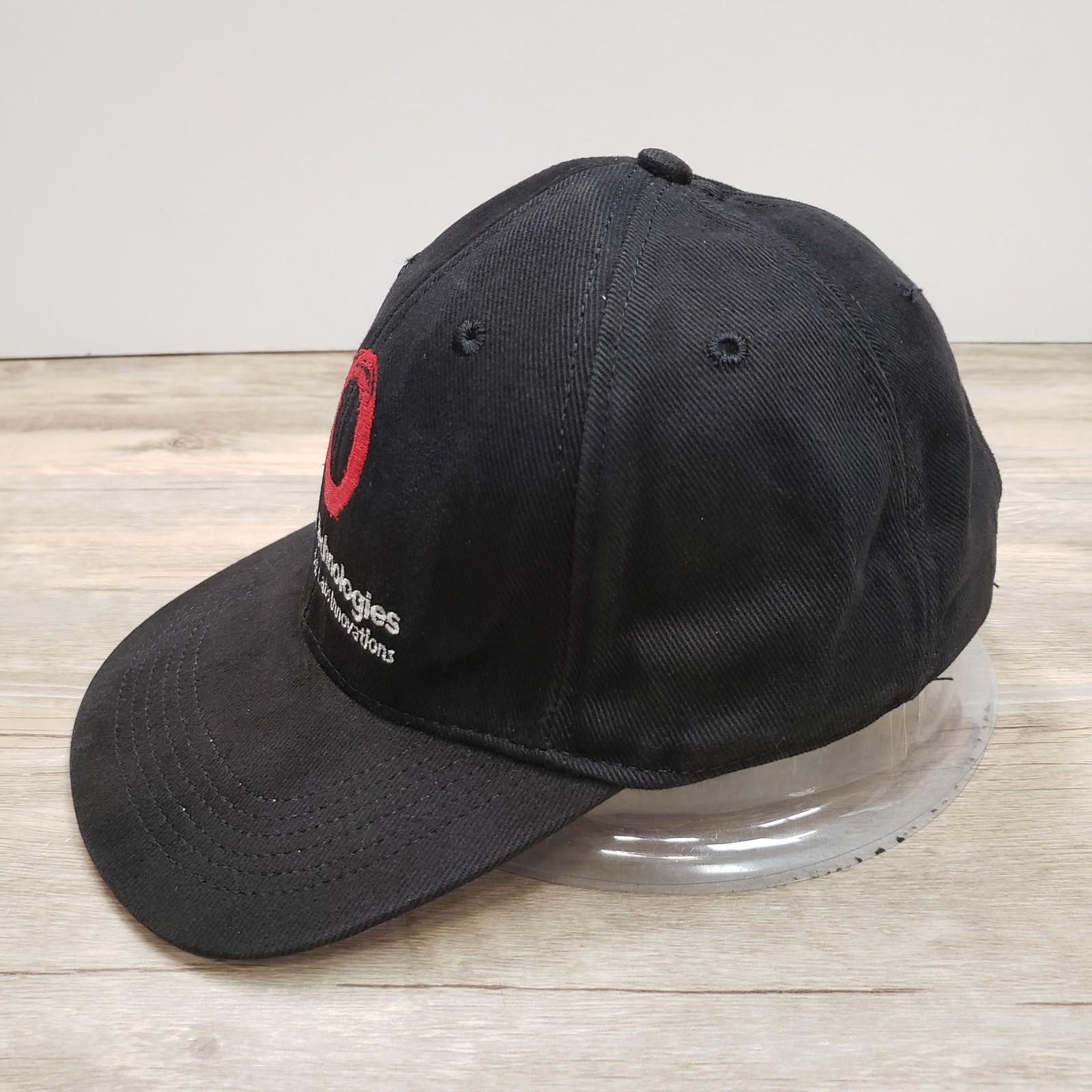 Lucent Technologies Hat Cap Strap Back Mens Black… - image 3