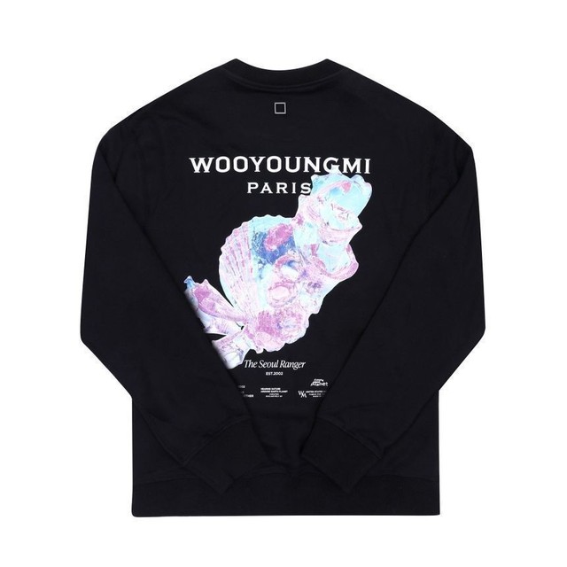 Wooyoungmi 3D Coral Back Logo Men's Sweatshirt W251TS25 723B 144729814