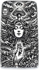 10 ozt 999 Fine Silver Art Bar - Expansion of Consciousness - ADAMO 73.74 per troy oz